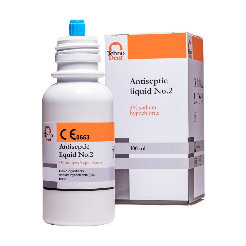 Jual Antiseptic Liquid No.2, for canal irrigation, Sodium hypochlorite
