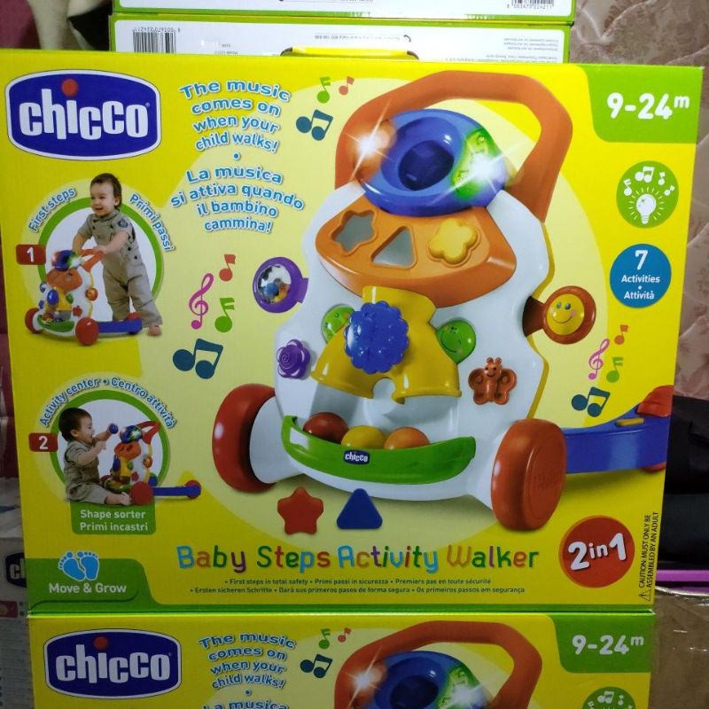 Jual Chicco Baby Steps Activity Walker 2in1 (2 Plastik) Shopee