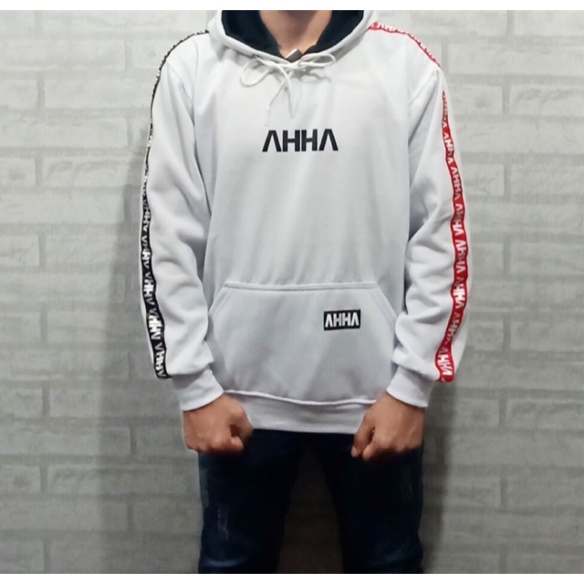 Hoodie ahha outlet stripe red