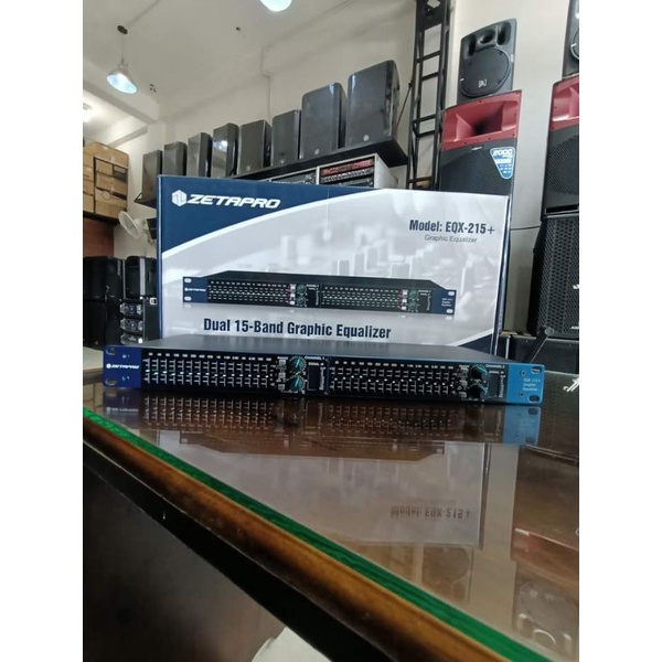 Jual Equalizer Zetapro EQX 215+ Original100 ORIGINAL PRODUCT Shopee
