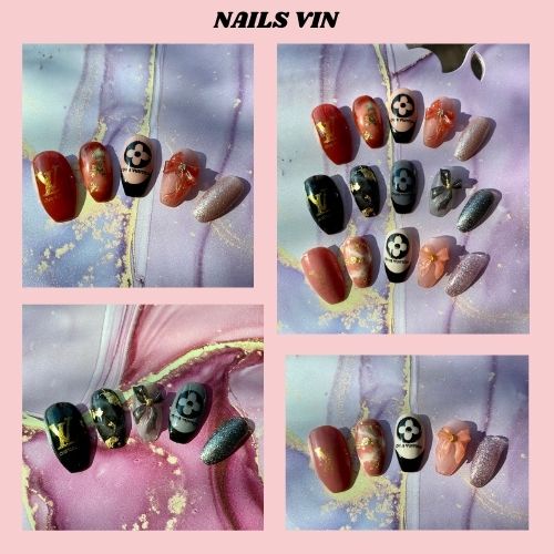 Kuromi x Louis Vuitton Press On Nails 💜, Gallery posted by Nail & Bail