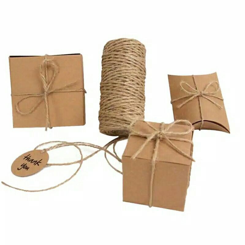Jual TALI RAMI / TALI GONI 2 PLY / TALI PACKING / TALI KESENIAN DIY ...