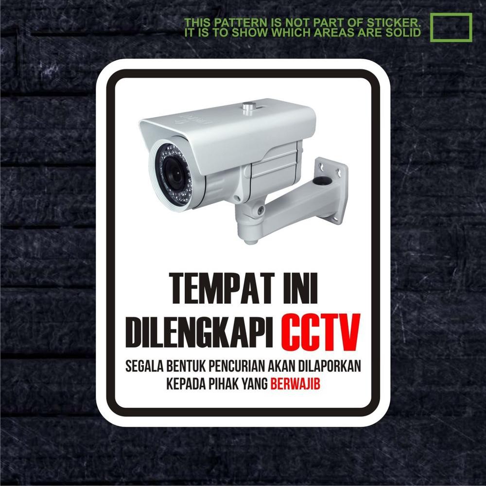 Jual xWSKPC 003 sticker safety sign K3 keselamatan kerja tempat ini ...