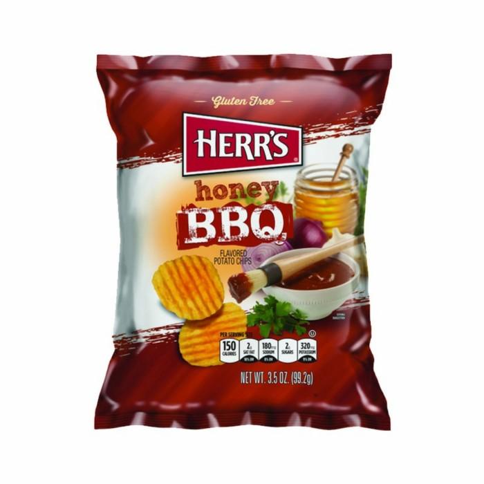 Jual Herr's Honey Bbq Ripple Potato Chips | Shopee Indonesia