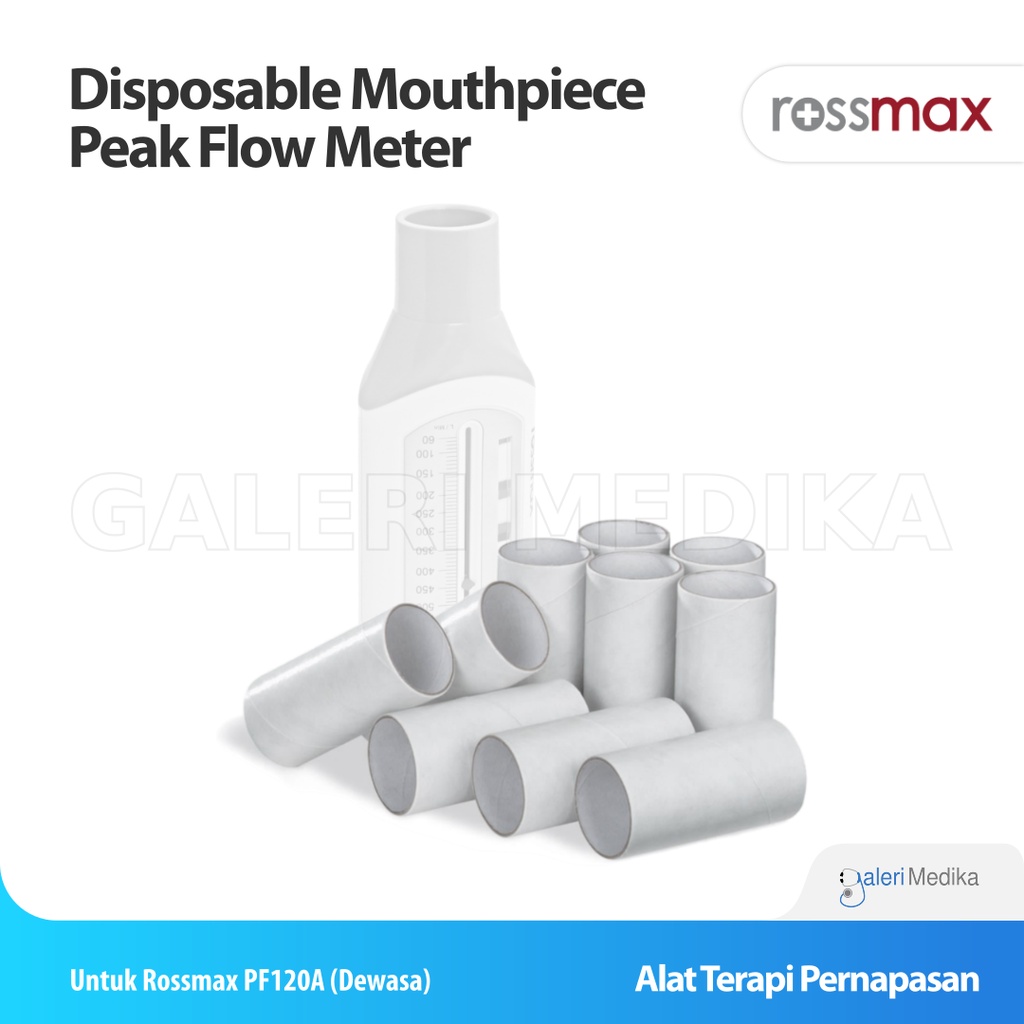 Jual Disposable Mouthpiece Peak Flow Meter Rossmax Dewasa Shopee