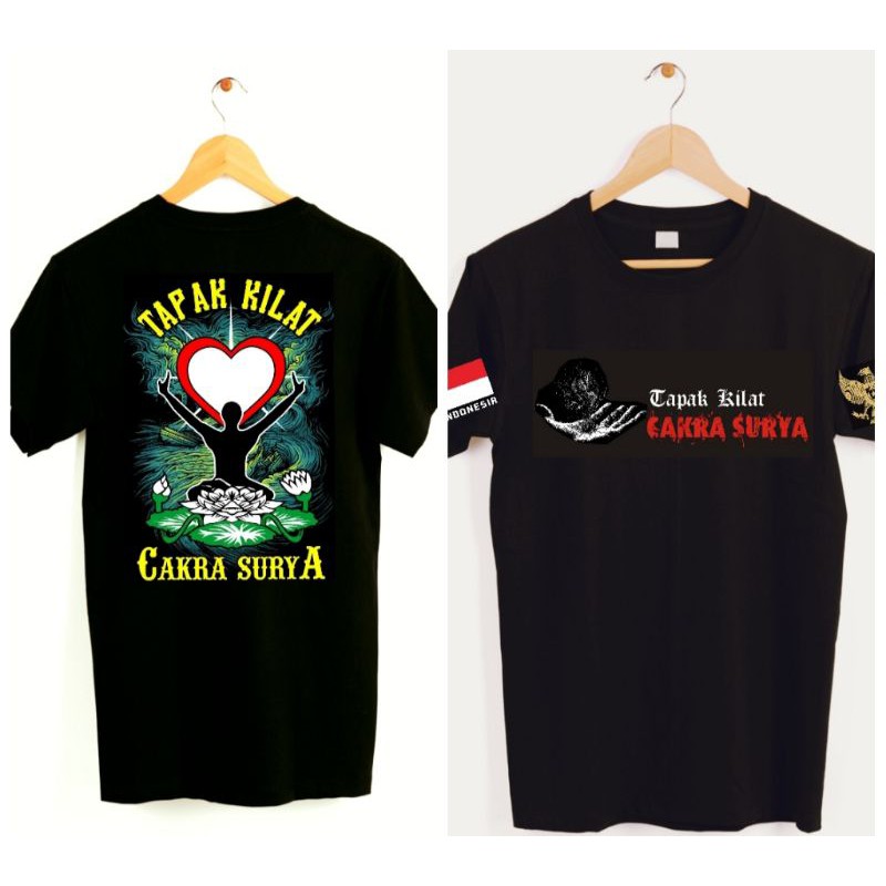 Jual kaos tapak kilat Cakra surya kaos psht kaos tapak sirih lebur jiwo