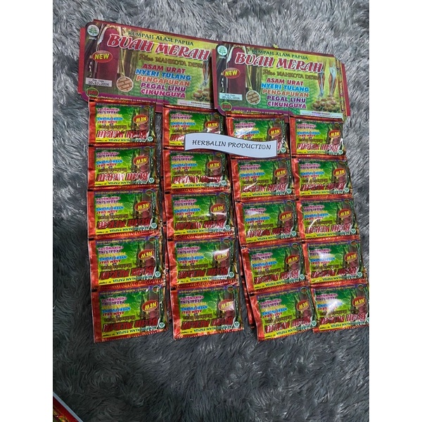 Jual BUAH MERAH (ORIGINAL) | Shopee Indonesia