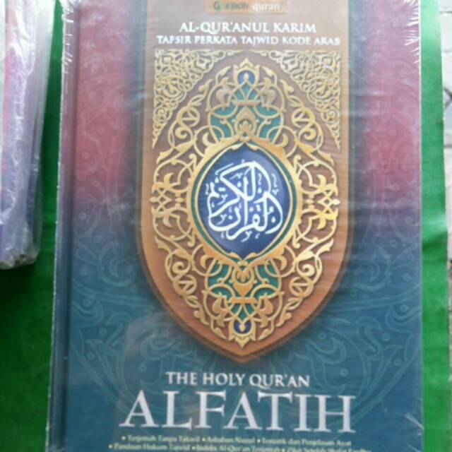 Jual Al Quran Aal Fatih A4 Tafsir Perkata Tajwid Kode Arab Shopee Indonesia 9641