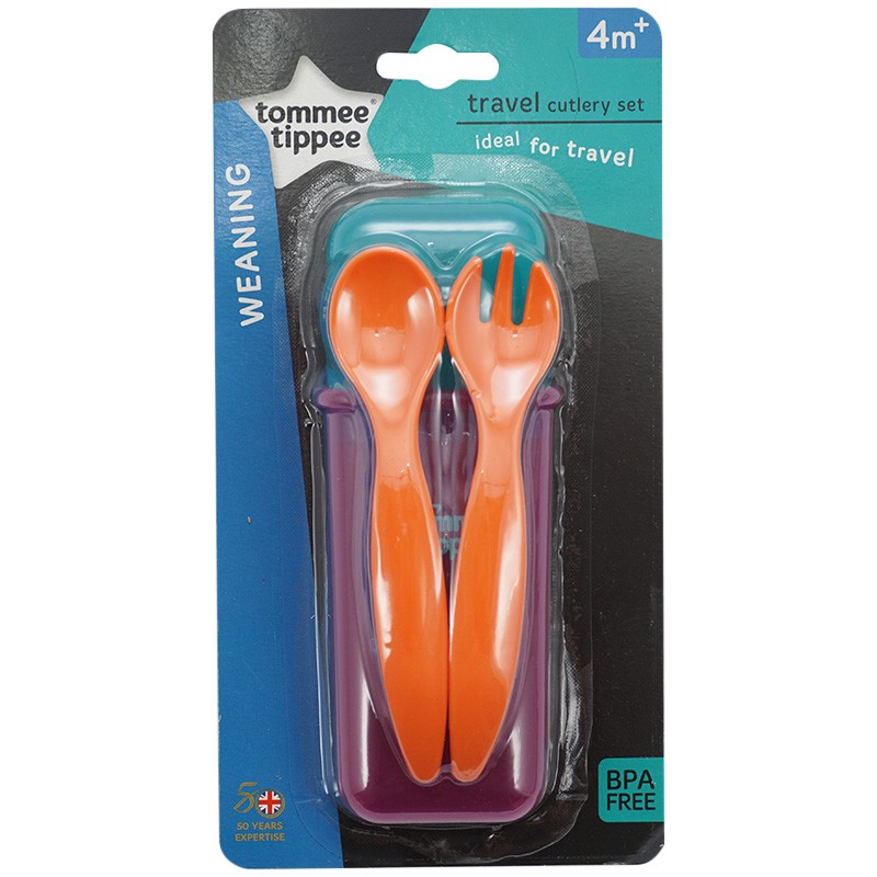 Tommee tippee store travel cutlery set