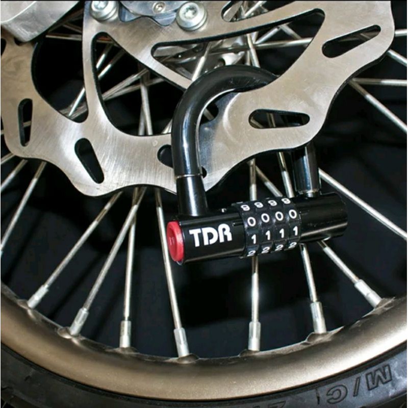 Jual Kunci Pengaman Ganda Disc lock Gembok Multifungsi TDR Racing ...