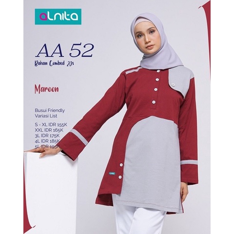 Jual Aa 052 Maroon Shopee Indonesia