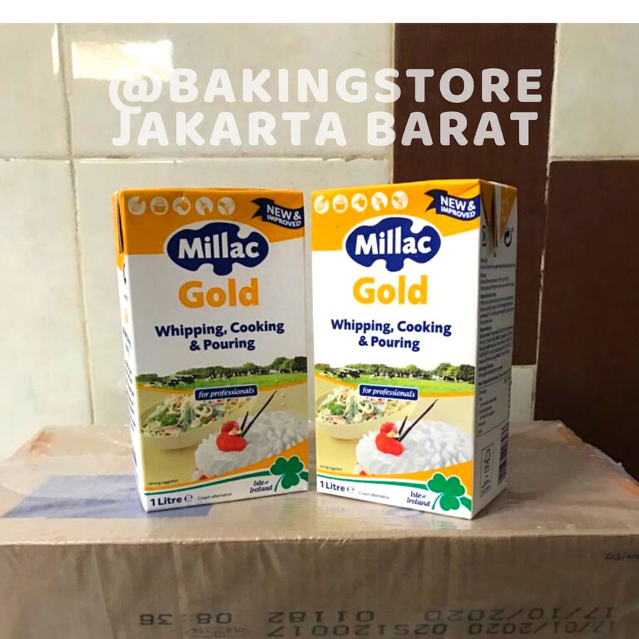 Jual Whipping Cream Gold Millac Whipping Cooking Pouring Shopee