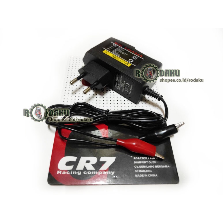 Jual ADAPTOR CHARGER AKI ACCU Motor / CAS Casan Aki Motor, Tester Lampu