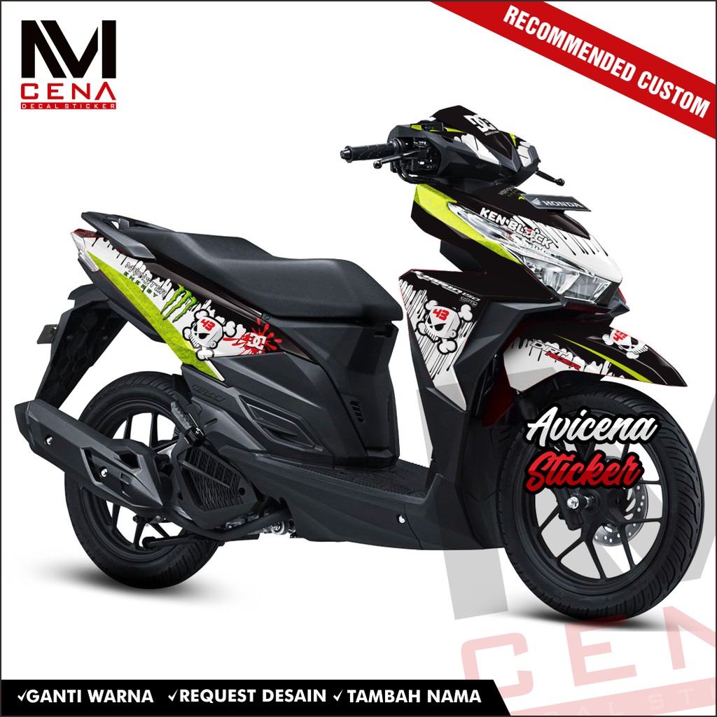 Jual Sticker Decal Honda Vario Decal Sticker Vario