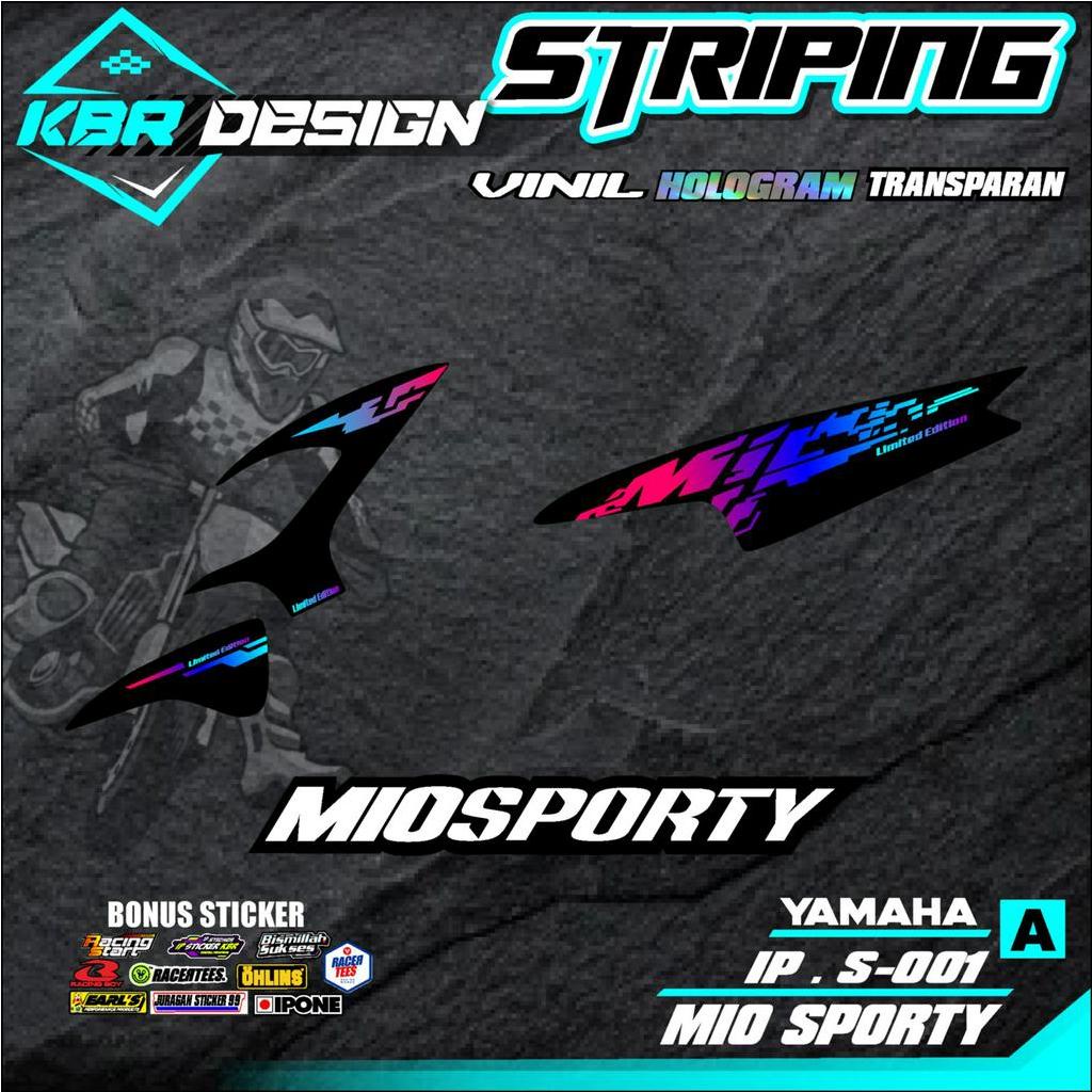 Jual COD Stiker Striping MIO SPORTY/ Sticker Variasi List Skotlet Motor ...