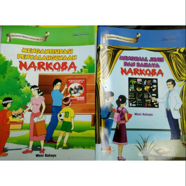 Jual Buku Mengantisipasi Penyalahgunaan Narkoba Serta Mengenal Jenis Dan Bahaya Narkoba Paket