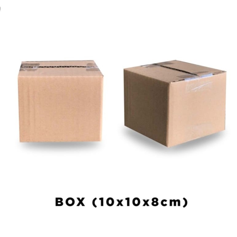 Jual Kardus Box Polos Karton Packing 10x10x8 Cm Shopee Indonesia