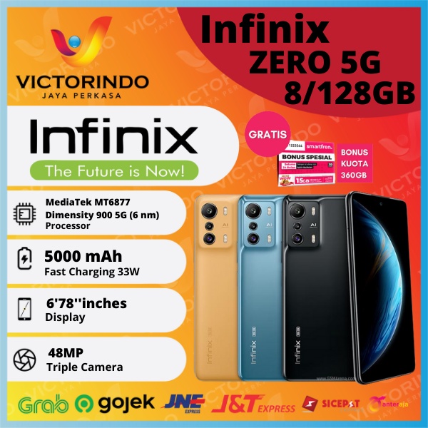 Jual Infinix Zero 5G [X6815B] Smartphone ( Ram 8GB / Rom 128GB ...