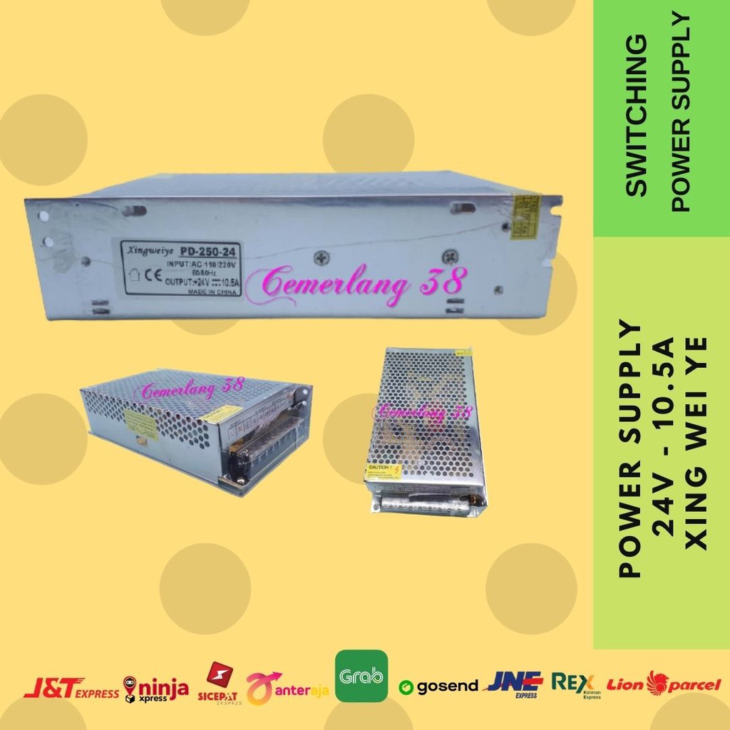 JPS250PS24 XP Power 24V 10,5A 250W Input: 100-250Vac