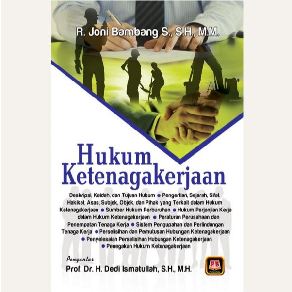 Jual Buku Hukum Ketenagakerjaan Joni Bambang Shopee Indonesia