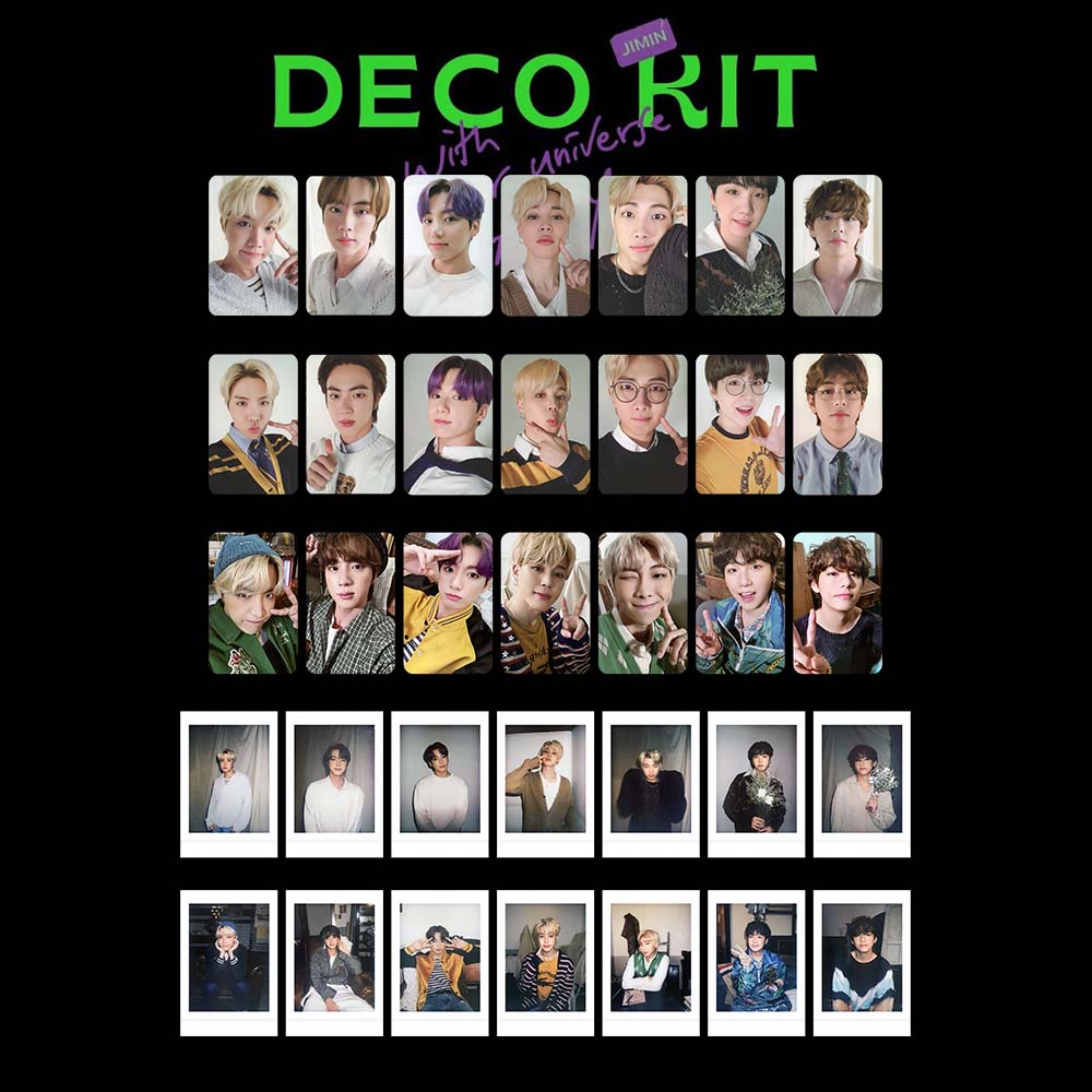 Jual Photocard Bts Deco Kit Premium Jhope Jin Jungkook Jimin Rap Monster Suga V Taehyung