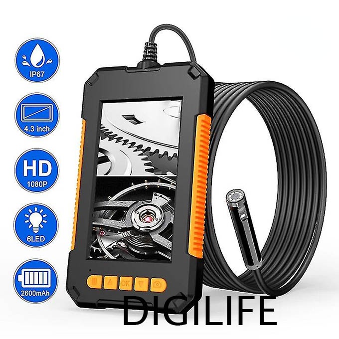 Top p40 industriële inspectie-endoscoop, 4.3 inch
