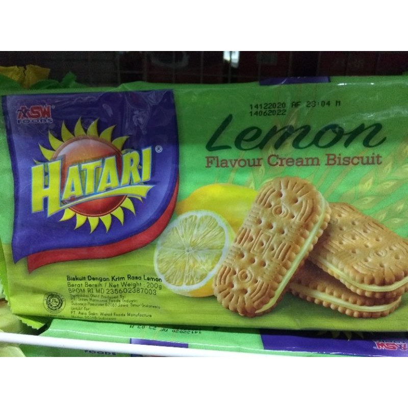 Jual Hatari Flavor Cream Biscuits 200 Gram Shopee Indonesia