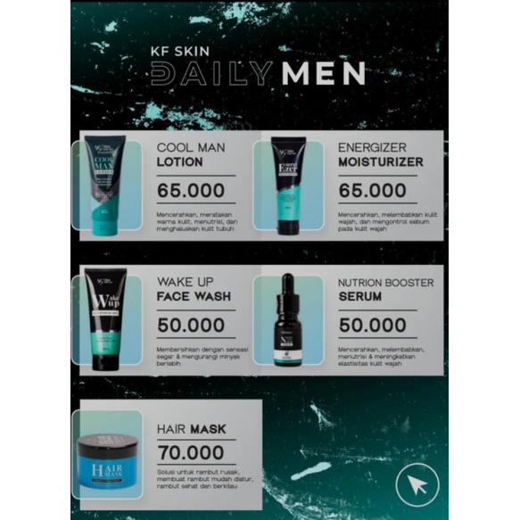 Jual KF skin DAILY MEN | Shopee Indonesia
