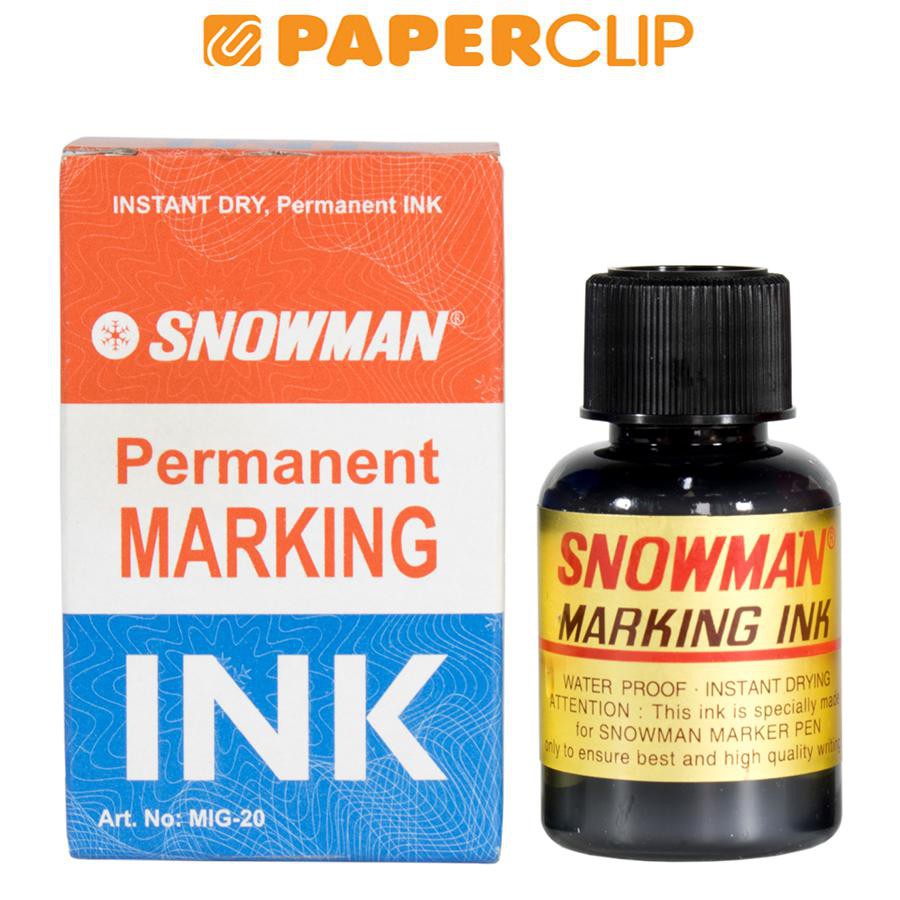 INK MARKER SNOWMAN PERMANENT BLACK (2)