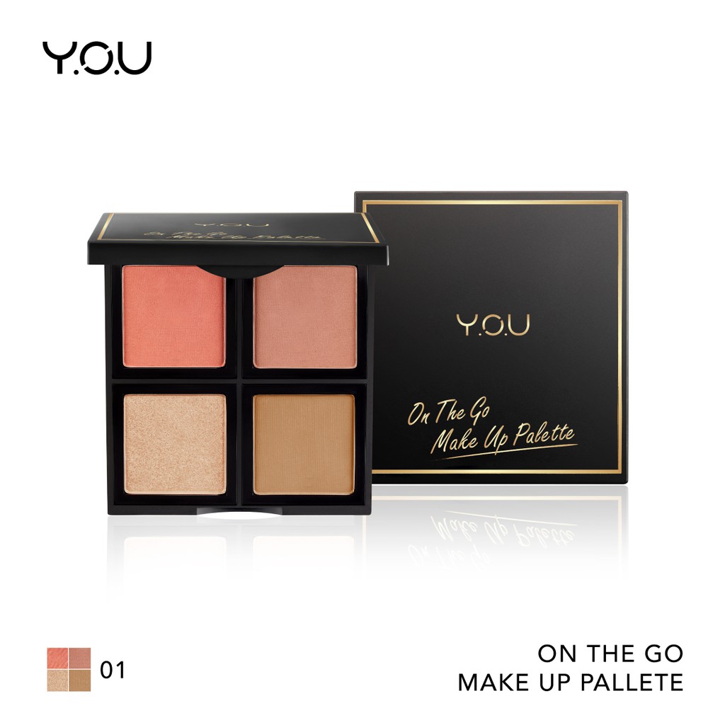 Jual YOU Basic Collection On The Go Makeup Palette [ Blush on ...
