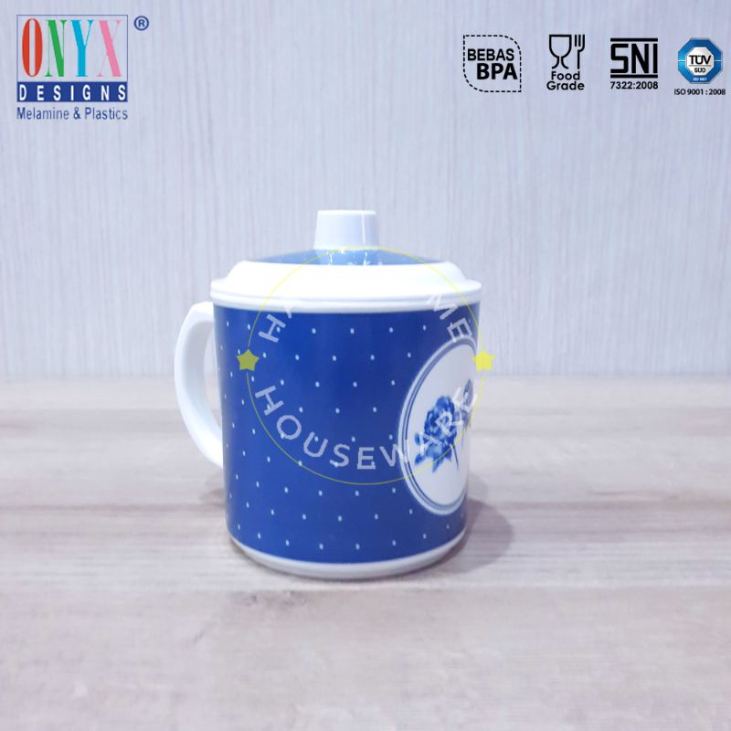 Jual Terlaris Mug Gelas Cangkir Melamin Besar Tutup 600ml Melamin Murah 3105sb Shopee Indonesia 0811