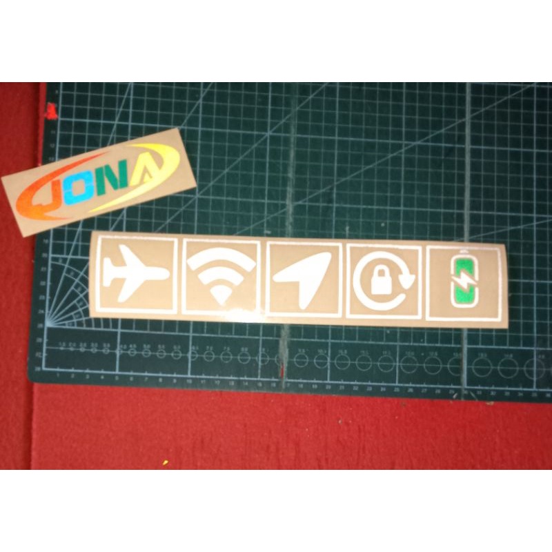 Jual Stiker cutting simbol kaca mobil | Shopee Indonesia