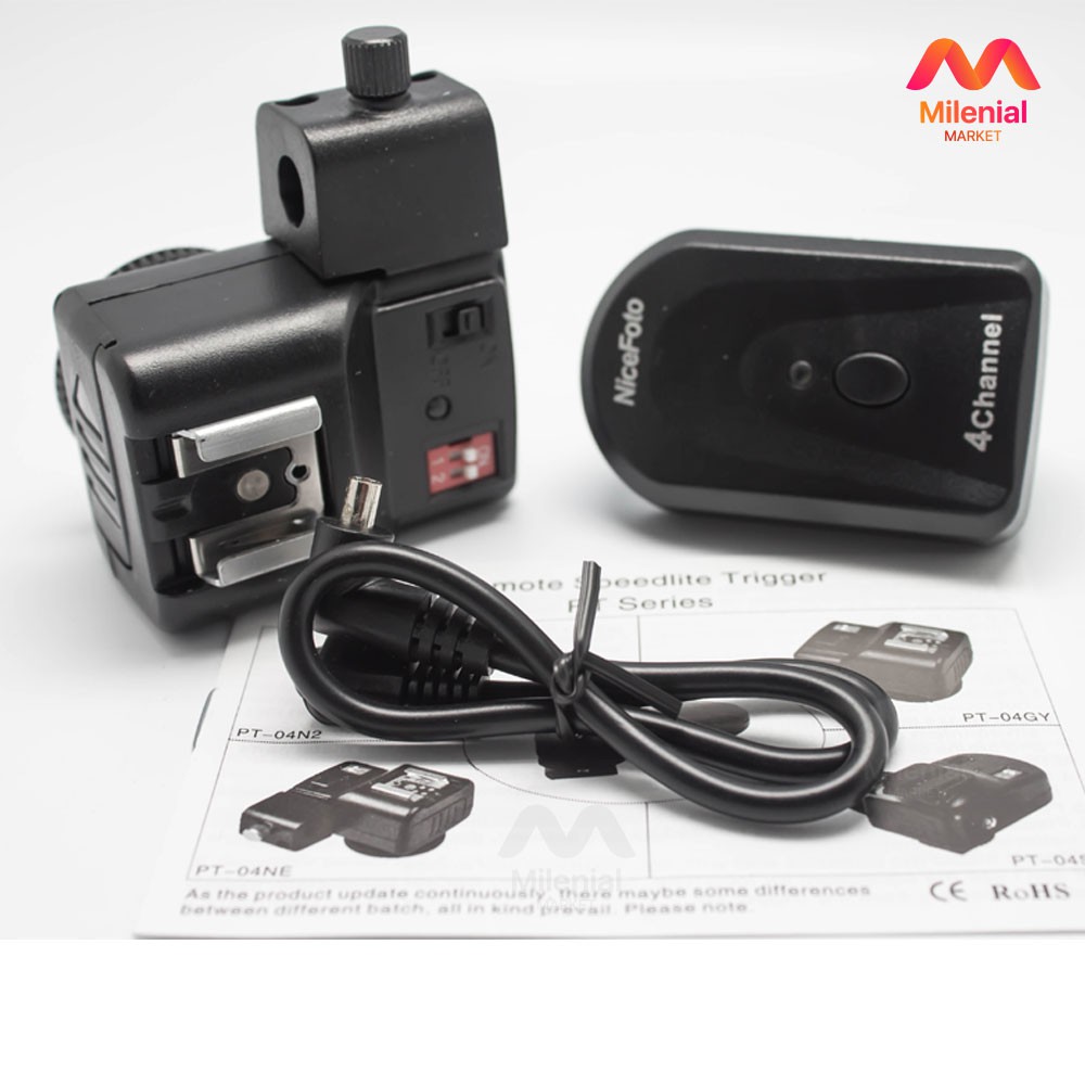 Jual Wireless Trigger Flash PT-04NE | Shopee Indonesia