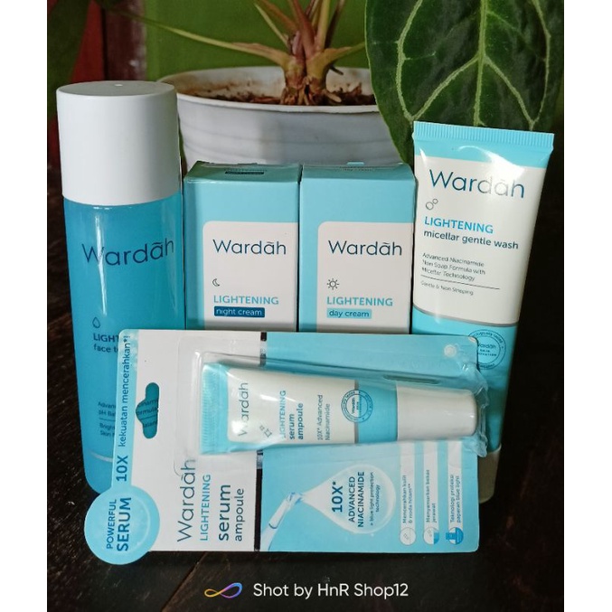 Jual Paket Hemat Wardah Lightening series (Normal Cenderung Kering