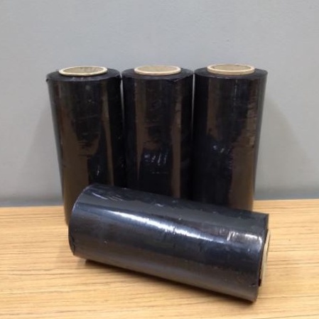 Jual PLASTIK WRAPING HITAM / STRETCH FILM 20 CM X 250 M PLASTIC WRAPP ...
