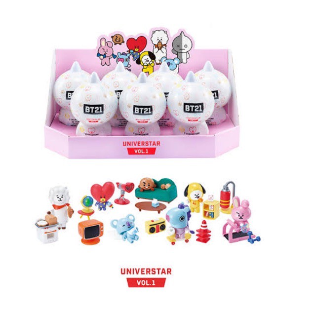 Jual BT21 Blind Pack Vol.1 Collectible Figure BTS Original | Shopee ...