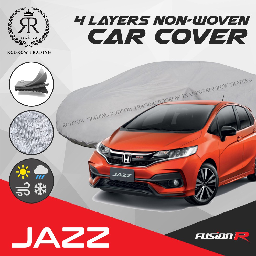 Jual Cover / Sarung / Pelindung Mobil CITROEN C3 Fusion R with 4