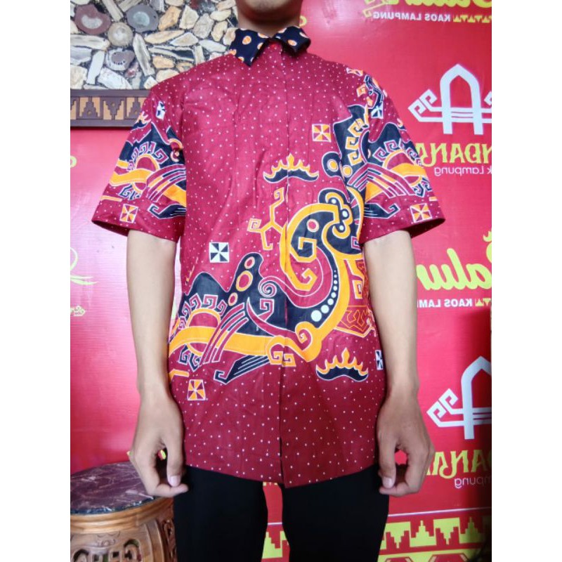 Jual baju batik lampung andanan Shopee Indonesia