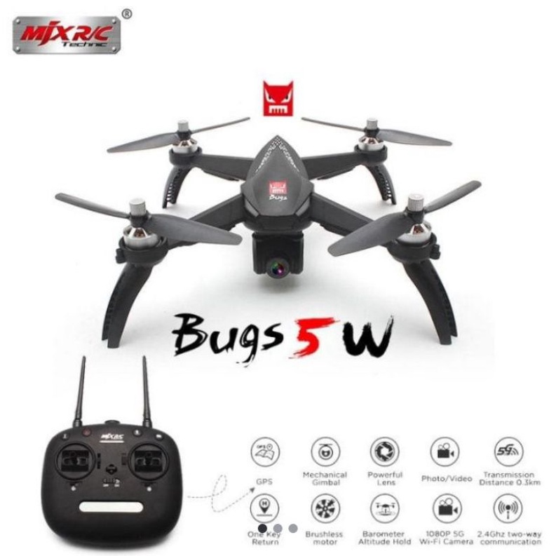 Spesifikasi drone mjx bugs hot sale 5w