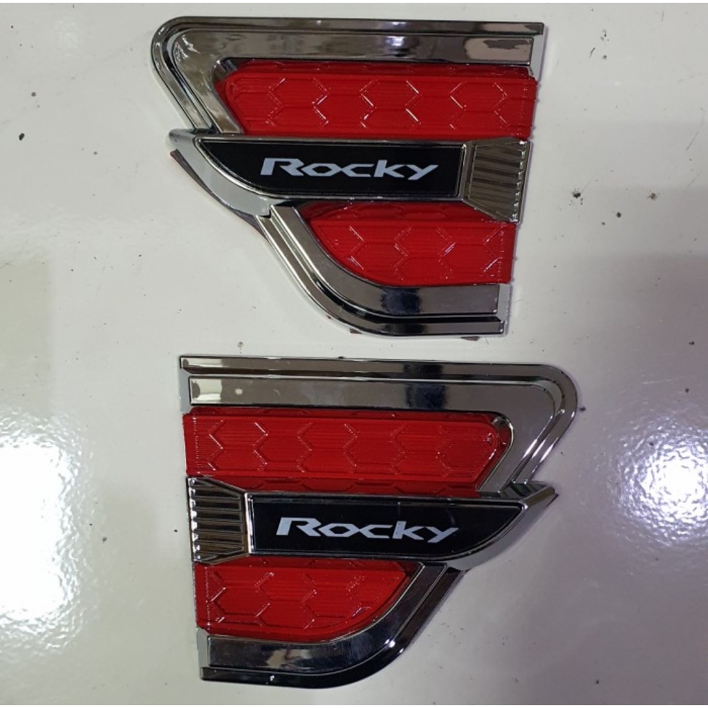 Jual Pl Emblem Side Ventilator Daihatsu Rocky Shopee Indonesia