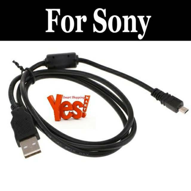 Ladekabel USB Für Sony Cyber-shot Kameras – Inkl. DSC-H400, W800, W830 Uvm. (1,5 M)
