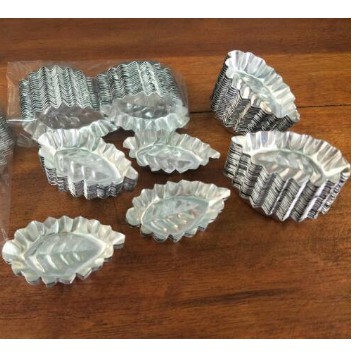 Jual Cetakan Nastar Daun aluminium / cetakan kue kering nastar motif ...