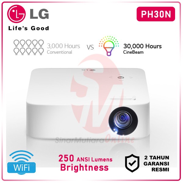 PROYECTOR LG CINEBEAM PH30N UNBOXING + REVIEW 
