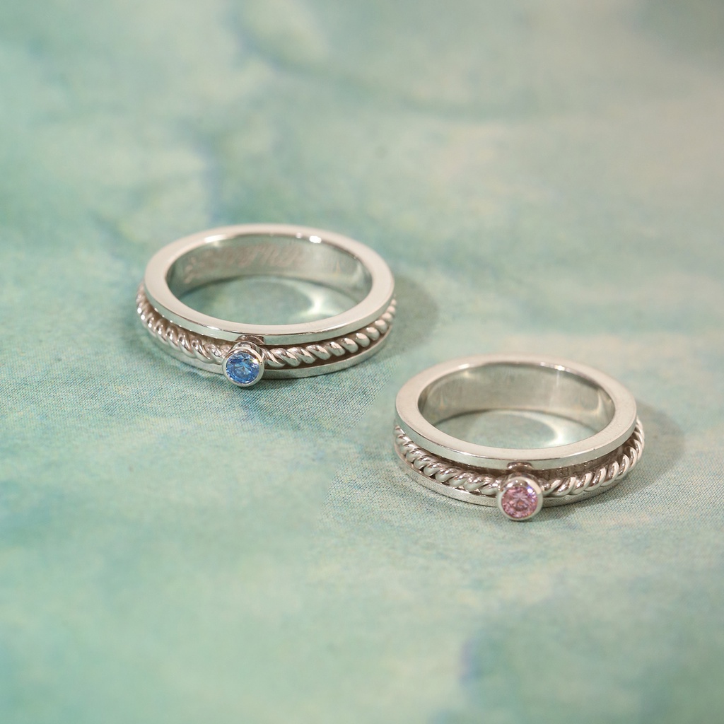 Jual Birthstone Spinner Ring - Cincin Batu Kelahiran untuk Anxiety ...