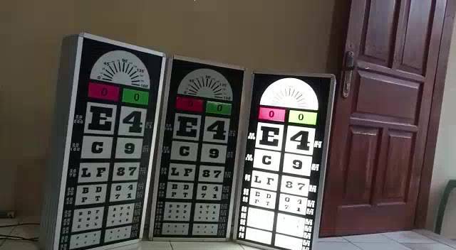 Jual SNELLEN CHART ELEKTRIK + REMOTE CONTROL PEMERIKSAAN MATA | Shopee ...