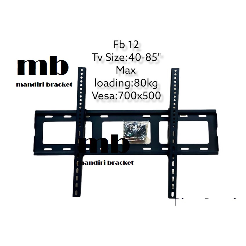 Jual Bracket tv fase FB12-belalai-standar-dinding berkualitas | Shopee ...