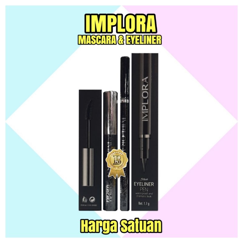 Jual Mascara dan Eyeliner implora (Satuan) Shopee Indonesia