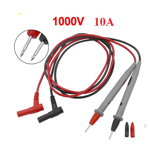 Jual Kabel Multimeter Lead Probe Banana Plug ke Jarum Probe Jarum 1000V ...
