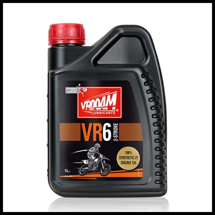 Jual Oli Samping Vrooam Vr6 2T Motorcycle Engine Oil Premix