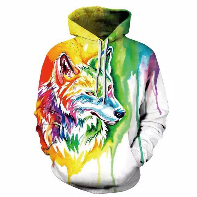 JAKET 3D SWEATER KAOS HOODIE MOTIF PRINTING GAMBAR 3D CASUAL LENGAN PANJANG